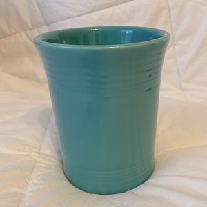 Fiesta Turquoise Utensil crock